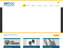 Tablet Screenshot of infocopropaganda.com.br